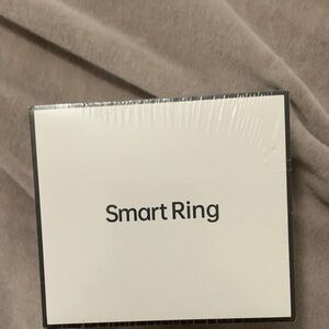 Sleek Black Smart Ring size 12